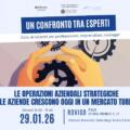 LE OPERAZIONI AZIENDALI STRATEGICHE – Un confronto tra esperti – 29 Gennaio