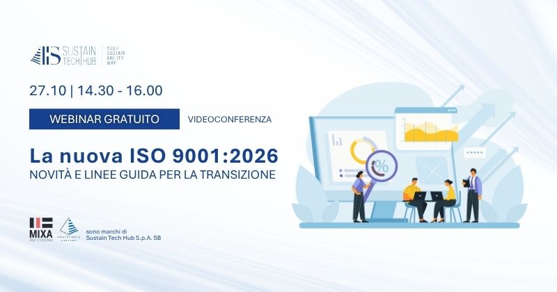 Webinar Sustain Tech Hub ISO 9001